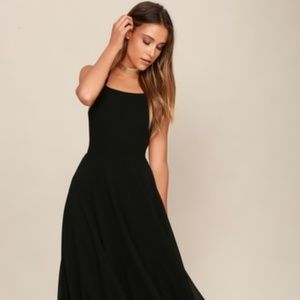 Lulus Strappy to be Here Maxi Dress